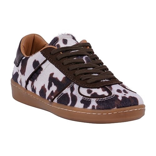 GC Shoes Milan Lace-Up Womens Sneakers, 9 1/2 Medium, White