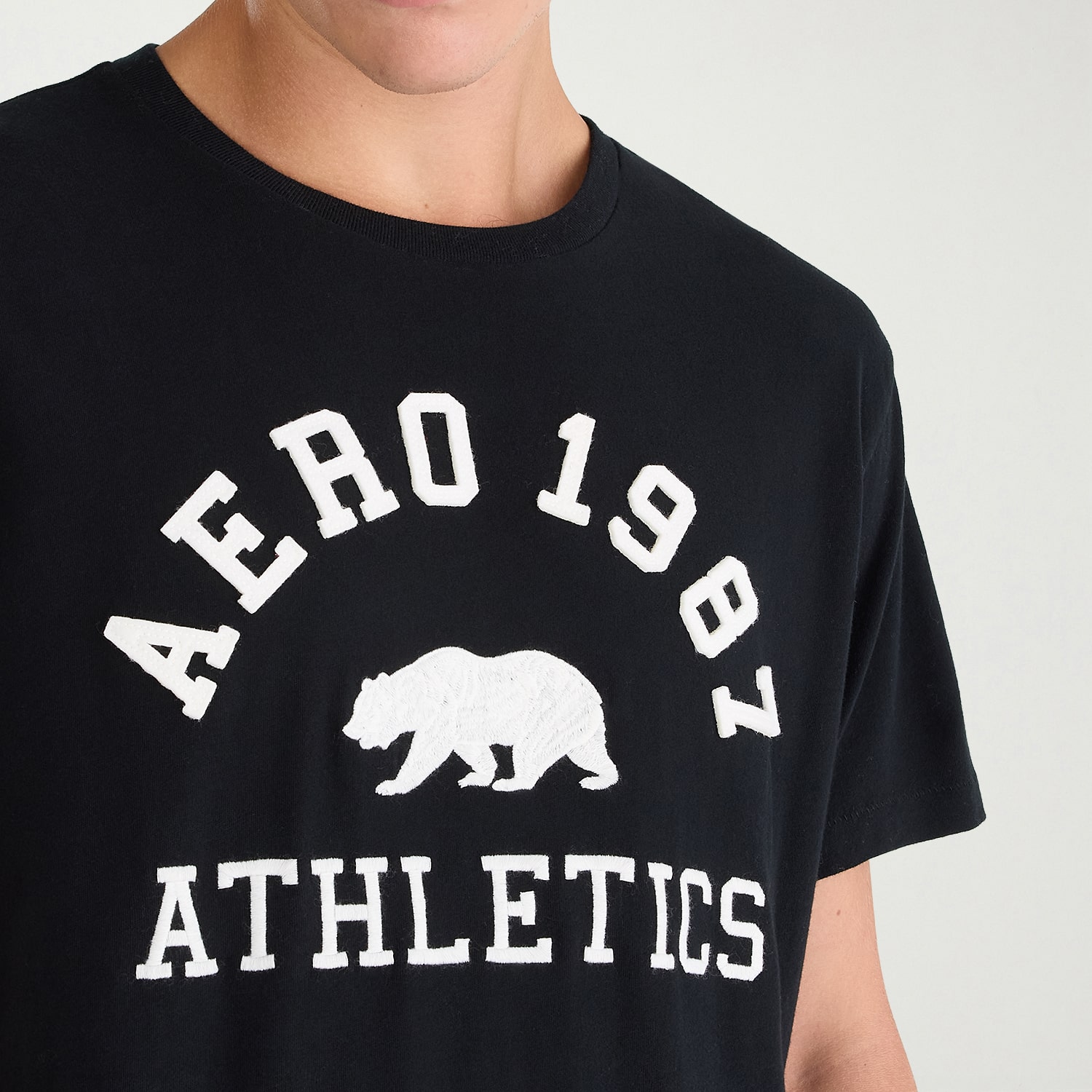 AEROPOSTALE Mens Crew Neck Short Sleeve Regular Fit Graphic T-Shirt