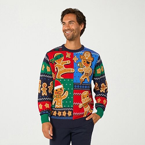 Opposuits Mens Crew Neck Long Sleeve Pullover Sweater In Multiple Colors