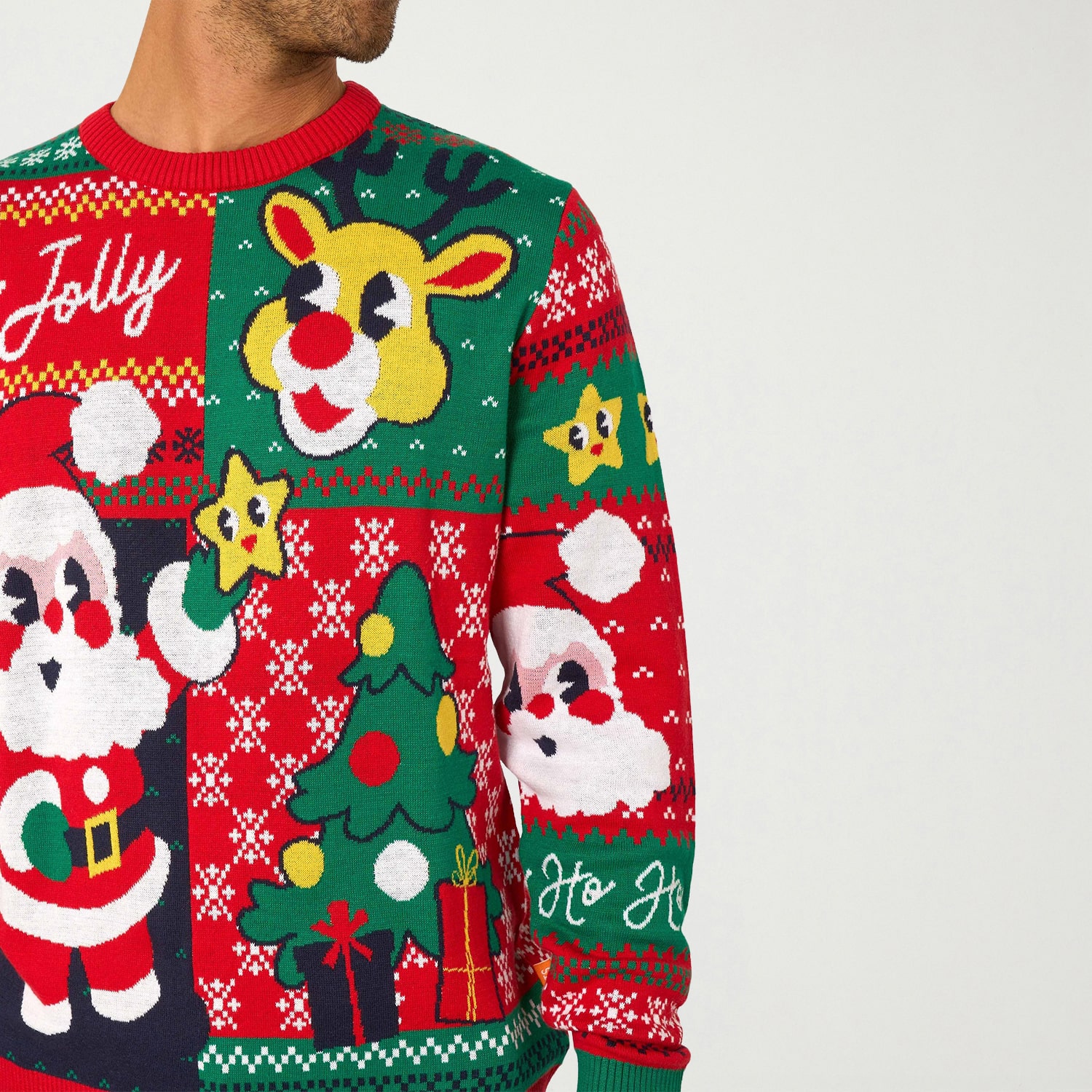 Opposuits Mens Crew Neck Long Sleeve Pullover Sweater