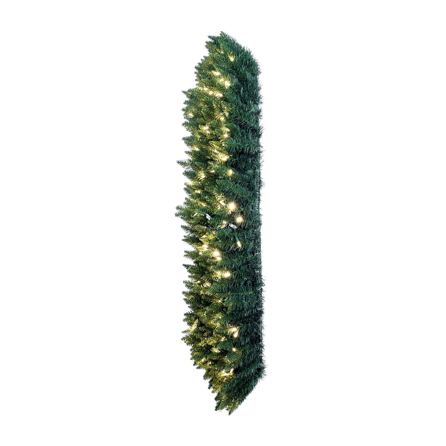 Vickerman 60" Camdon Fir Christmas Wreath with 400 Warm White LED Lights