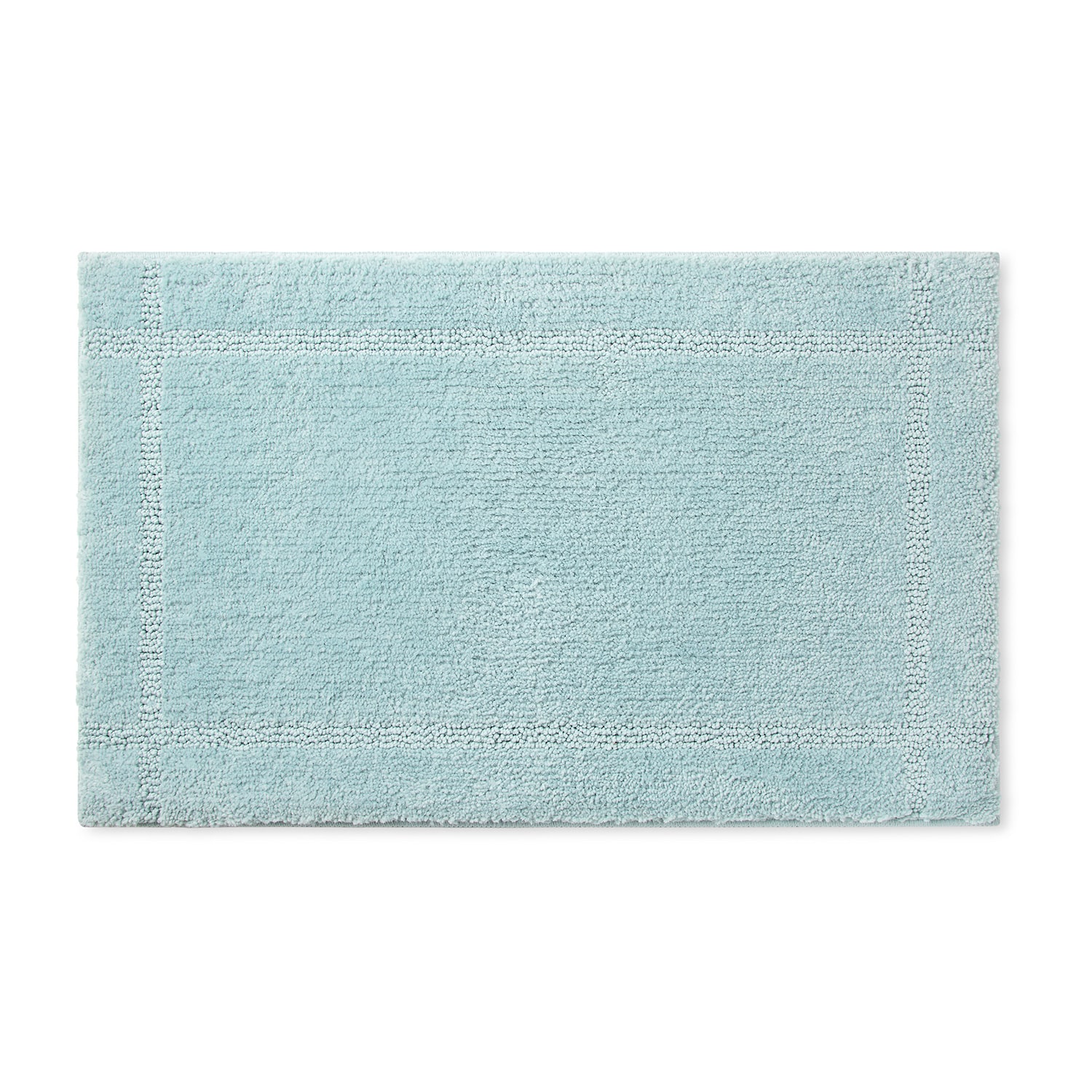 Town And Country Plush Border Bath Mat
