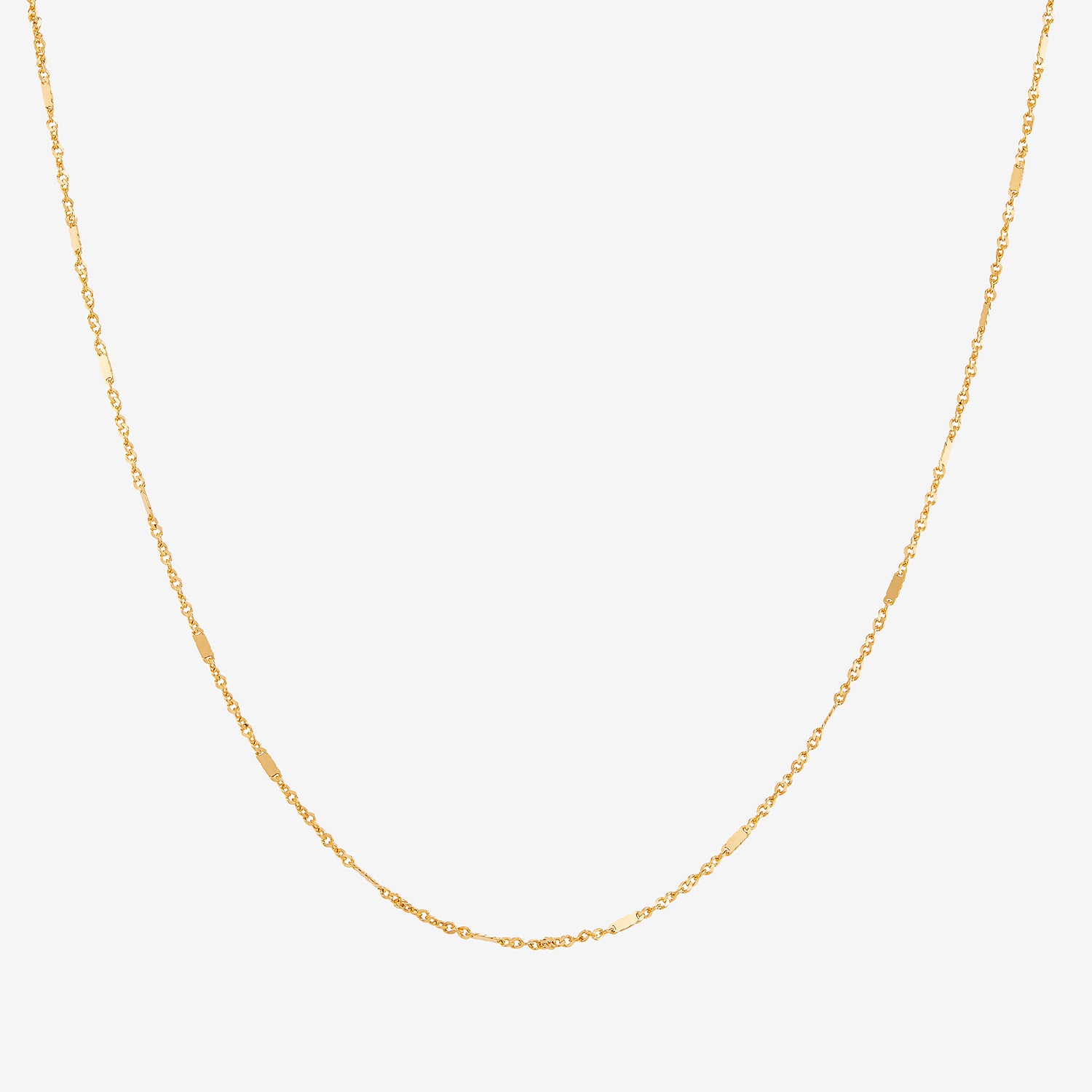 Made in Italy Womens 10K Gold Inch Singapore Chain Necklace