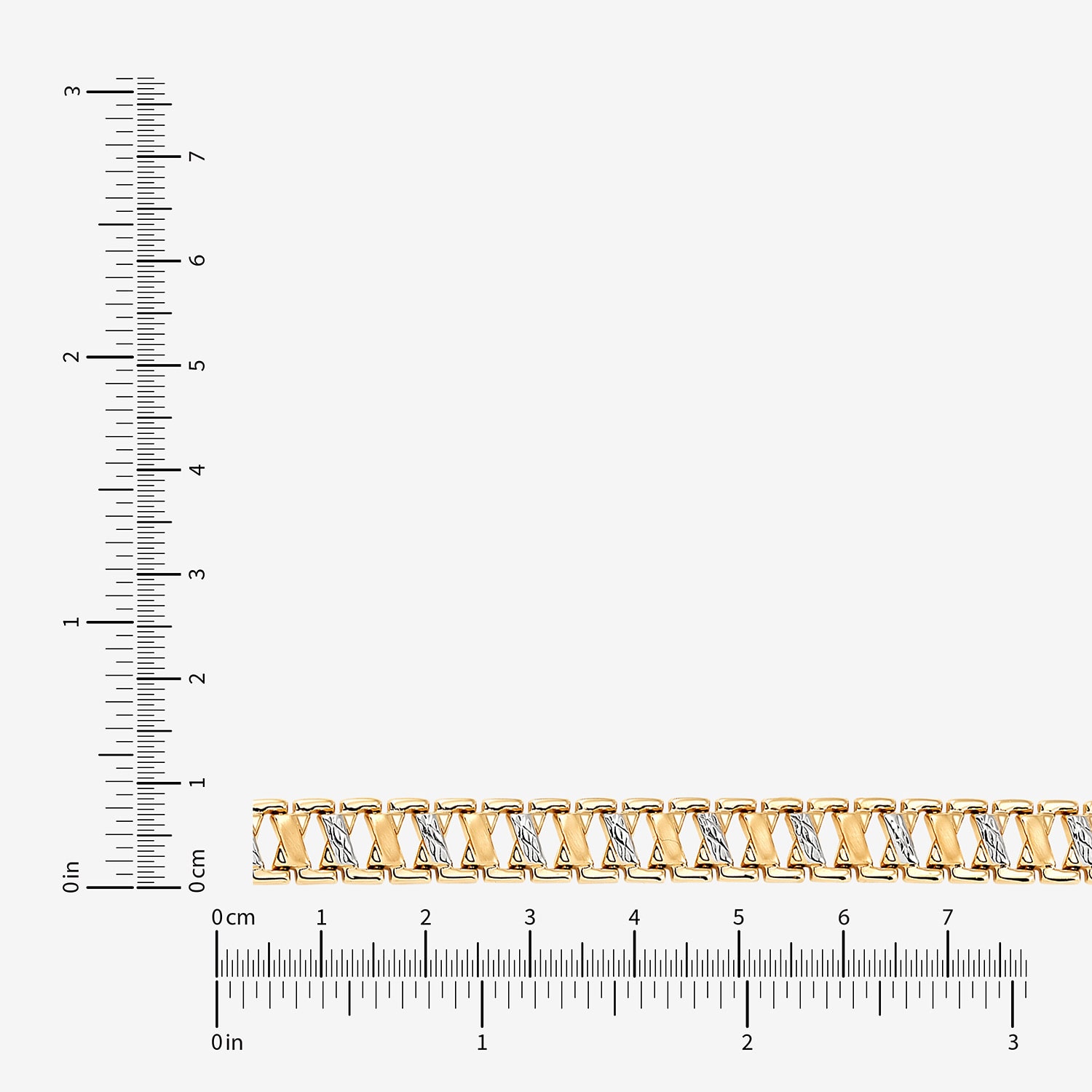 14K Two-Tone Gold Stampato Bracelet
