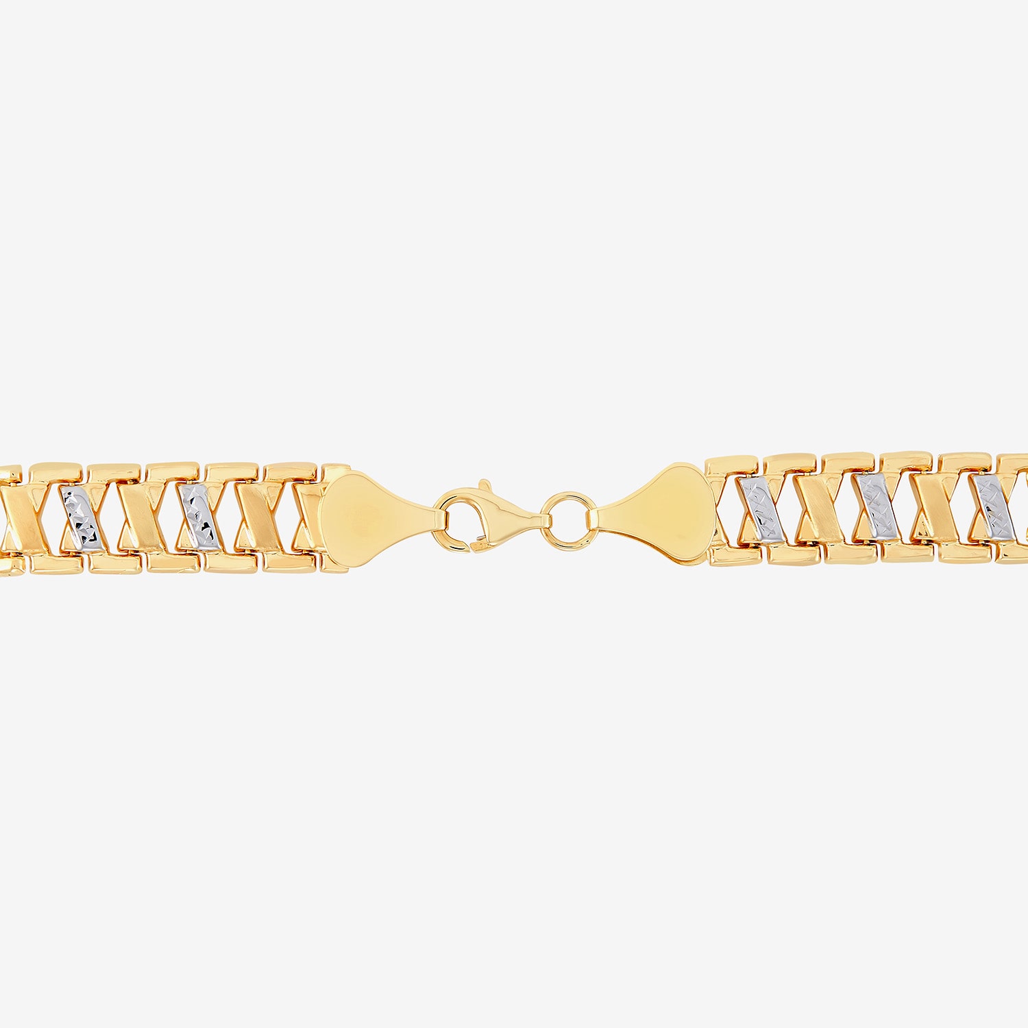 14K Two-Tone Gold Stampato Bracelet