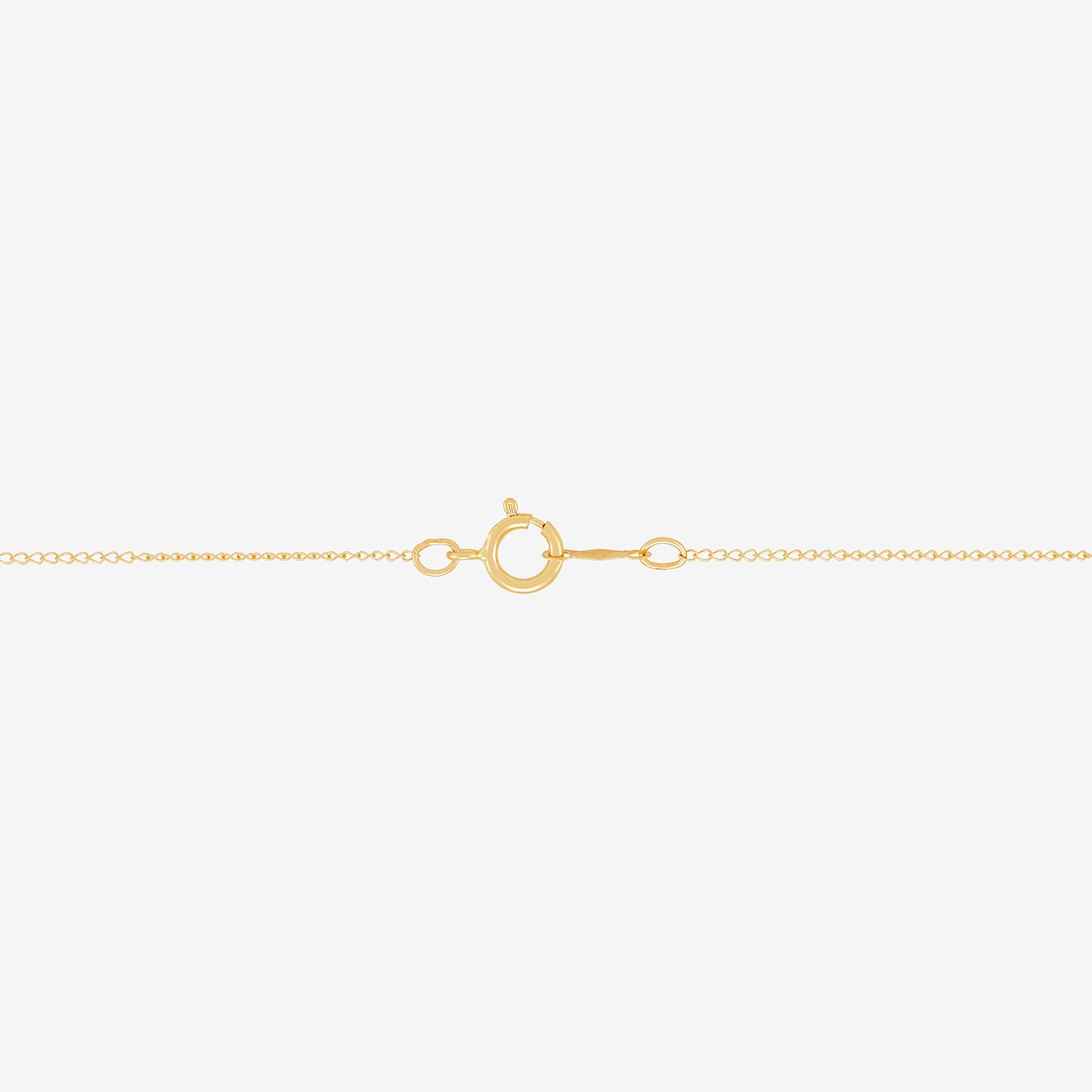 Girls White Diamond 14K Gold Cross 13 Inch Pendant Necklace