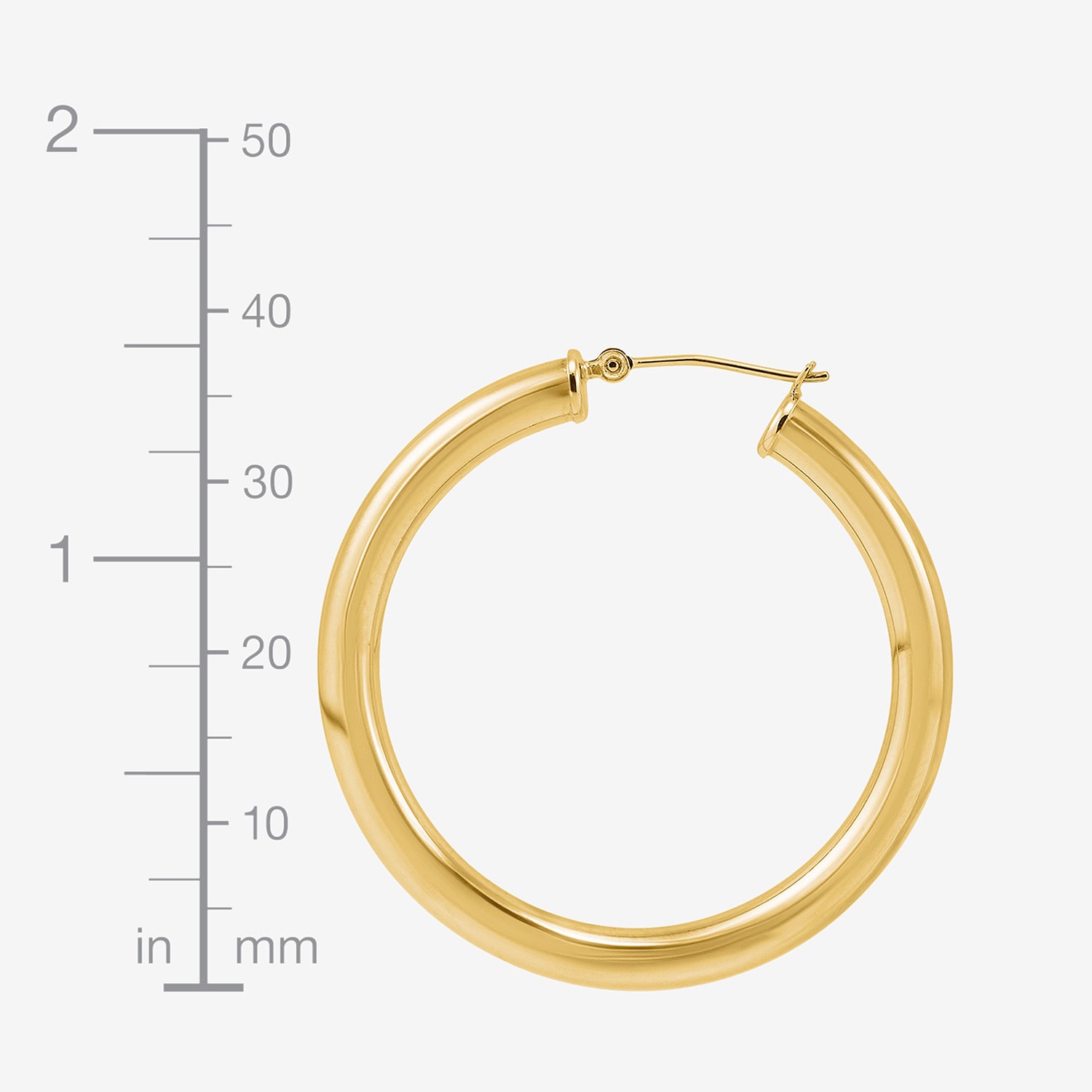 14K Gold Hoop Earrings