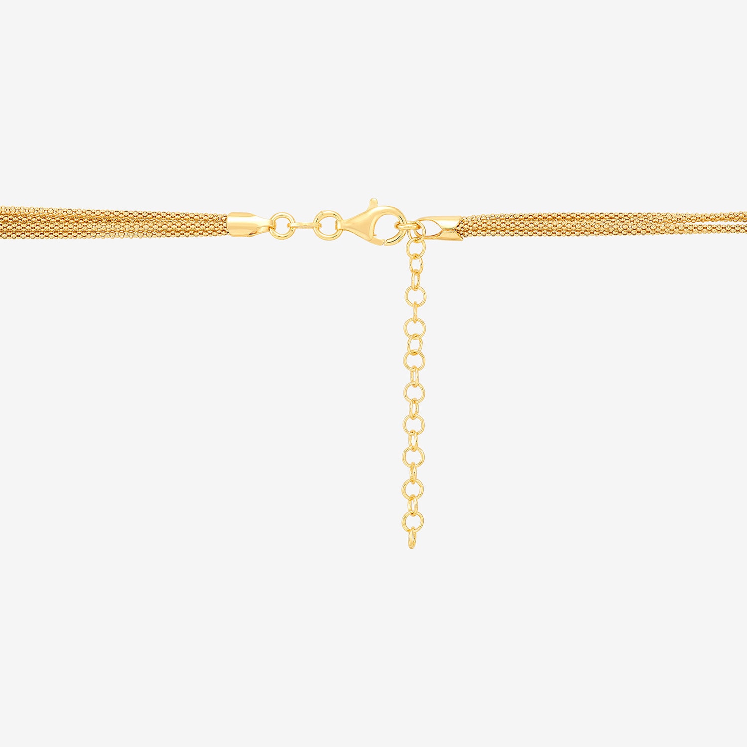 Womens 14K Gold Over Silver Circle Round 16 Inch Pendant Necklace