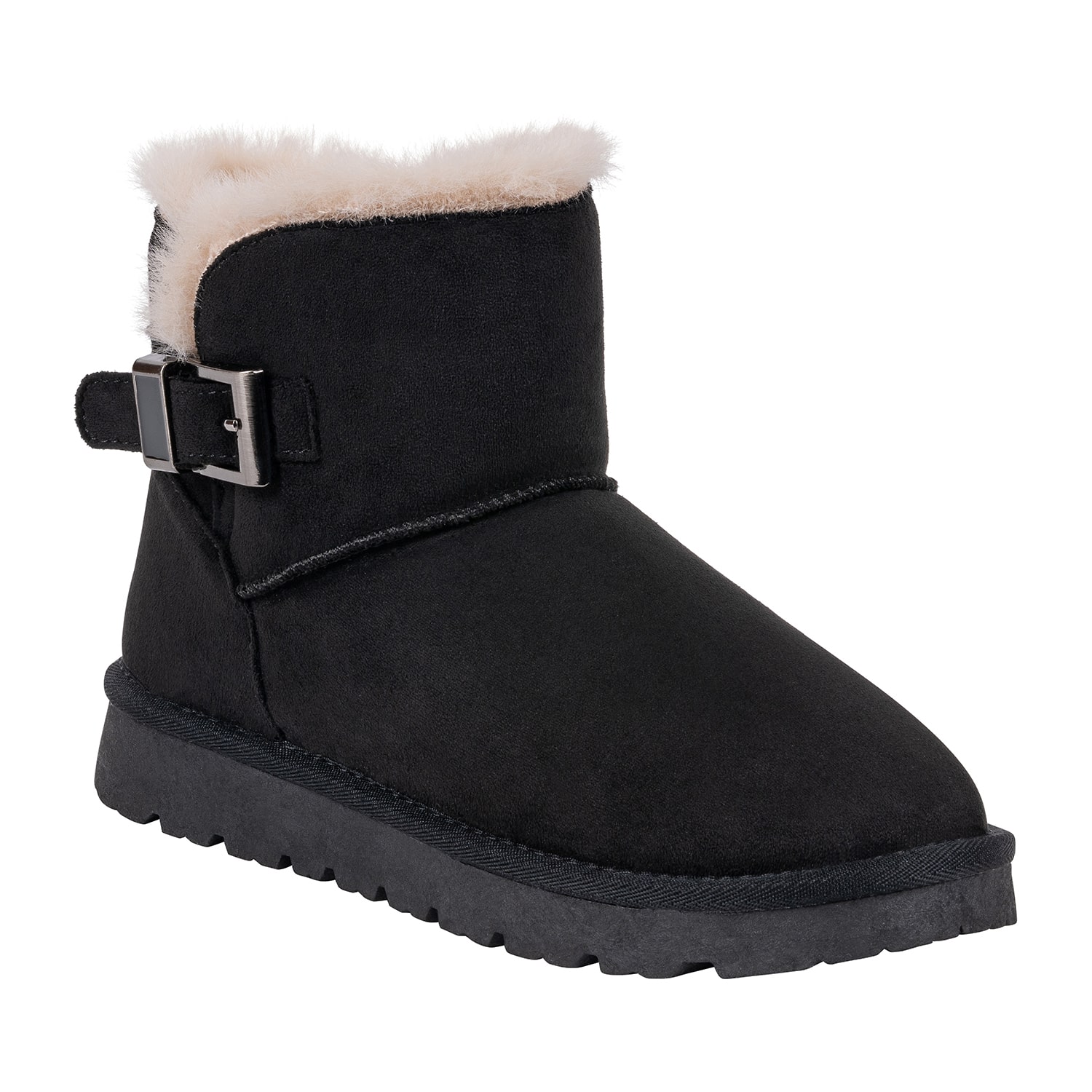 GC Shoes Womens Hillrose Block Heel Winter Boots