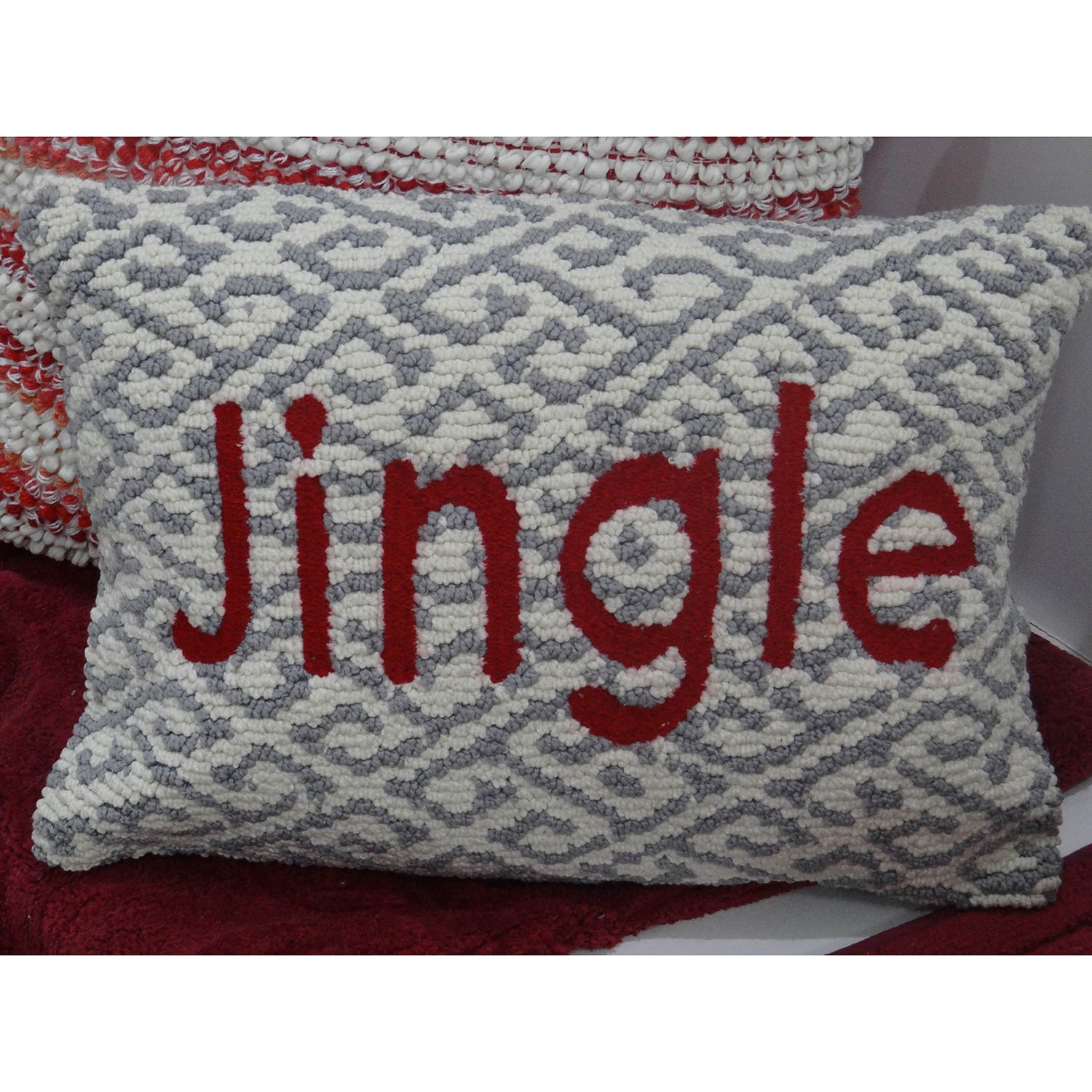 Vibhsa Holiday Cheer Rectangular Throw Pillow