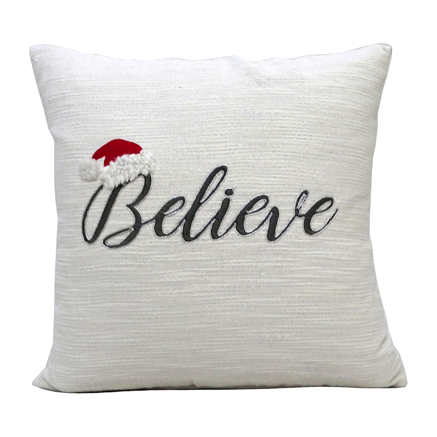 Vibhsa Holiday Cheer Square Throw Pillow