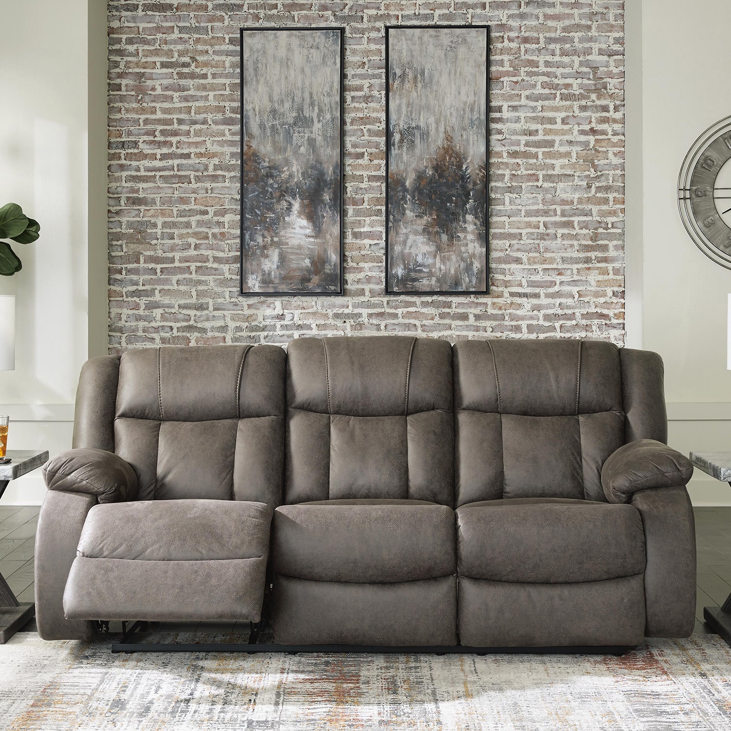 Signature Design by Ashley® Fairbluff Pad-Arm Sofa