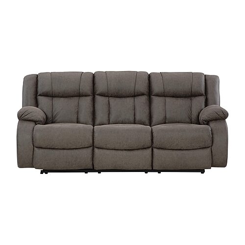 Signature Design by Ashley Fairbluff Pad-Arm Sofa, One Size, Gray