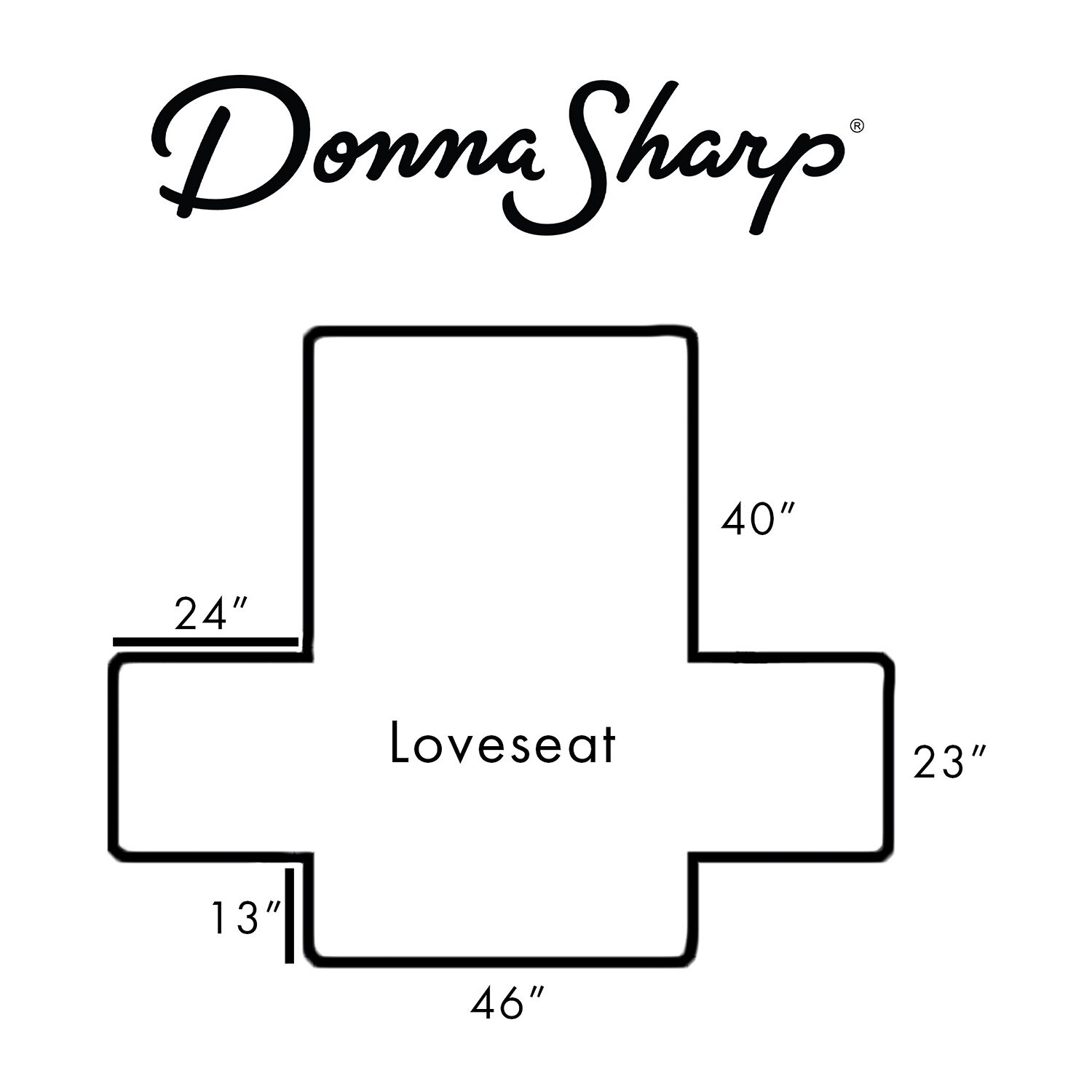 Your Lifestyle By Donna Sharp Green Forest Loveseat Protector