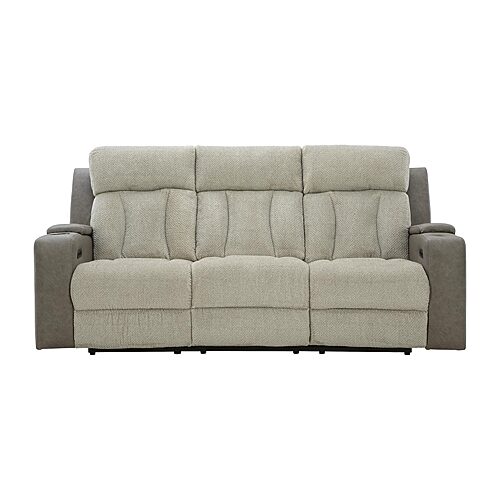 Signature Design by Ashley Point Pleasant Track-Arm Sofa, One Size, Beige