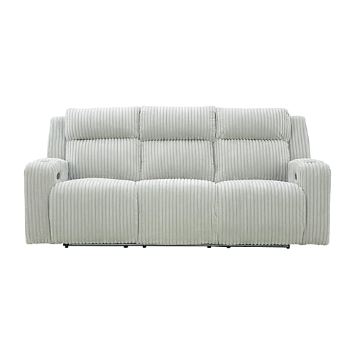 Signature Design by Ashley Twilight Track-Arm Sofa, One Size, Gray