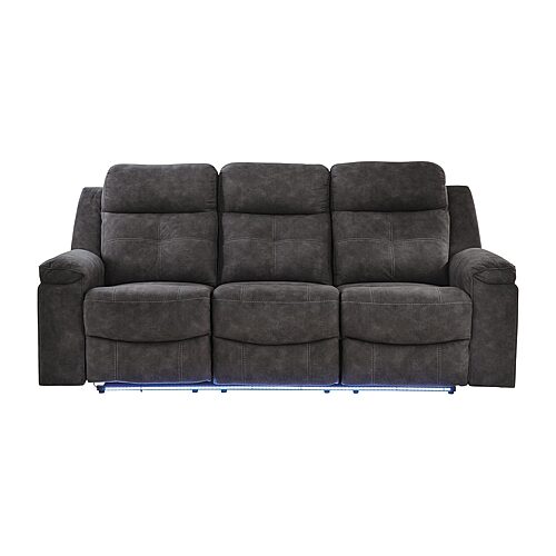 Signature Design by Ashley Bryan Pad-Arm Sofa, One Size, Gray