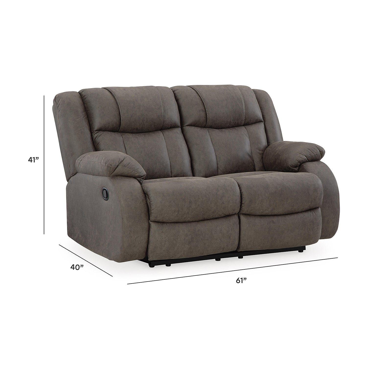 Signature Design by Ashley® Fairbluff Pad-Arm Upholstered Loveseat
