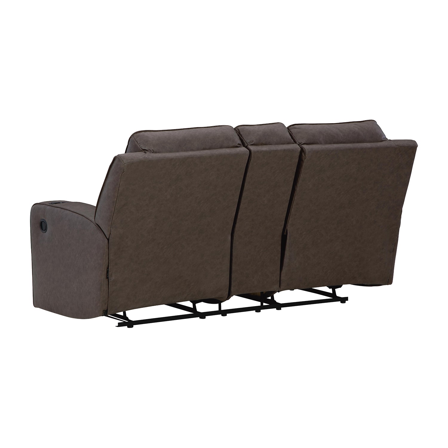Signature Design by Ashley® Lawndale Track-Arm Upholstered Reclining Loveseat