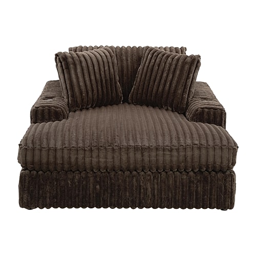 Signature Design by Ashley Mesquite Oversized Chaise Lounge, One Size, Brown