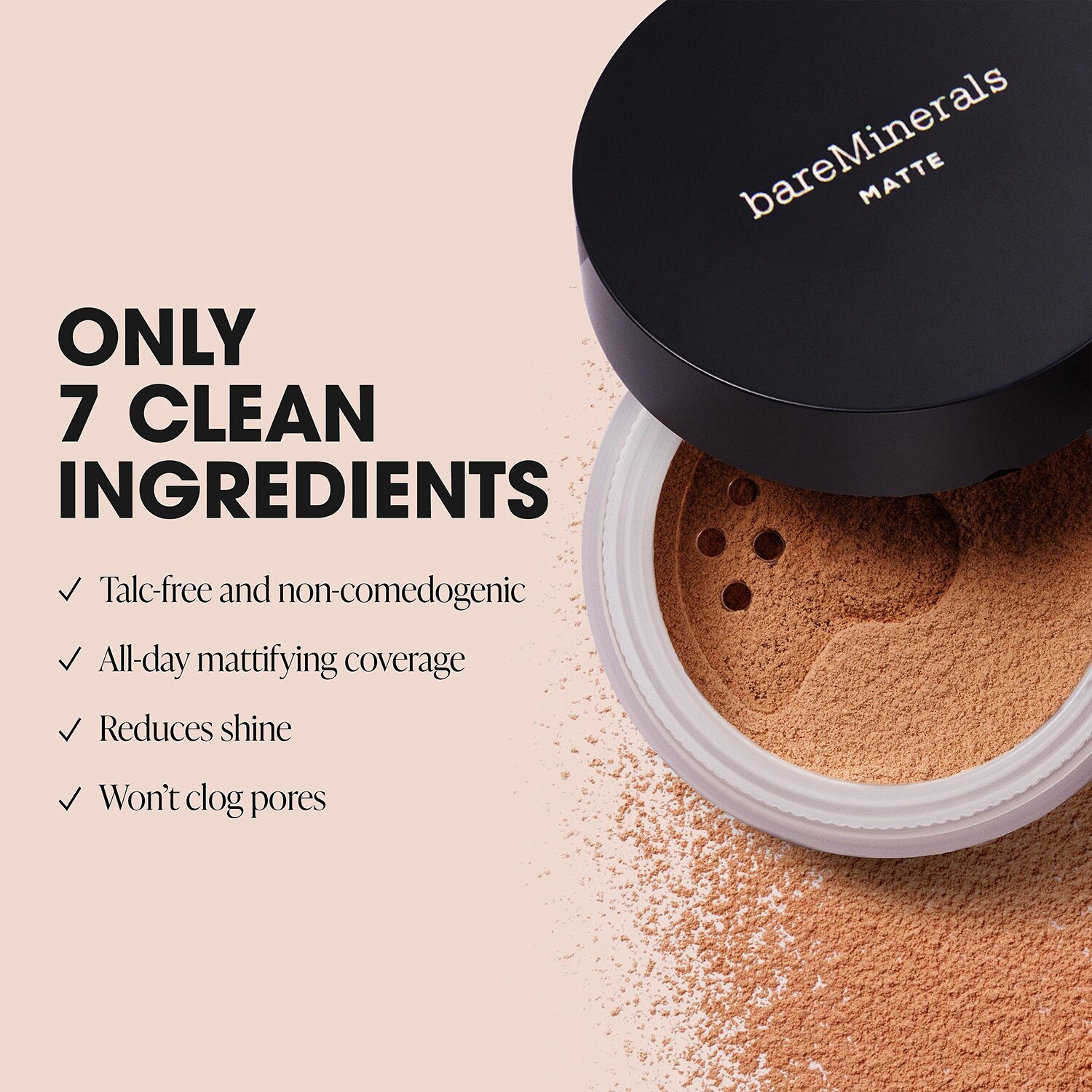 bareMinerals Original Matte Loose Powder Foundation Broad Spectrum SPF 15