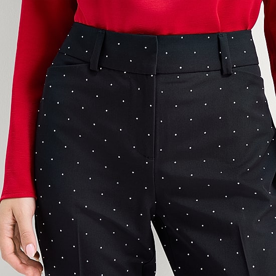 Liz Claiborne Emma Womens Tall Straight Ankle Pant
