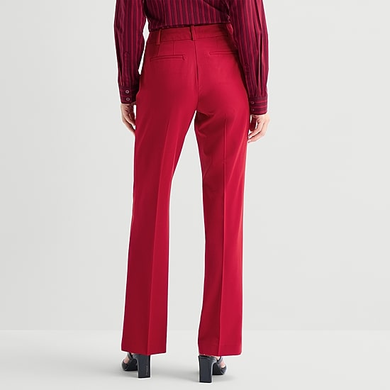 Liz Claiborne Audra Womens Tall Straight Trouser