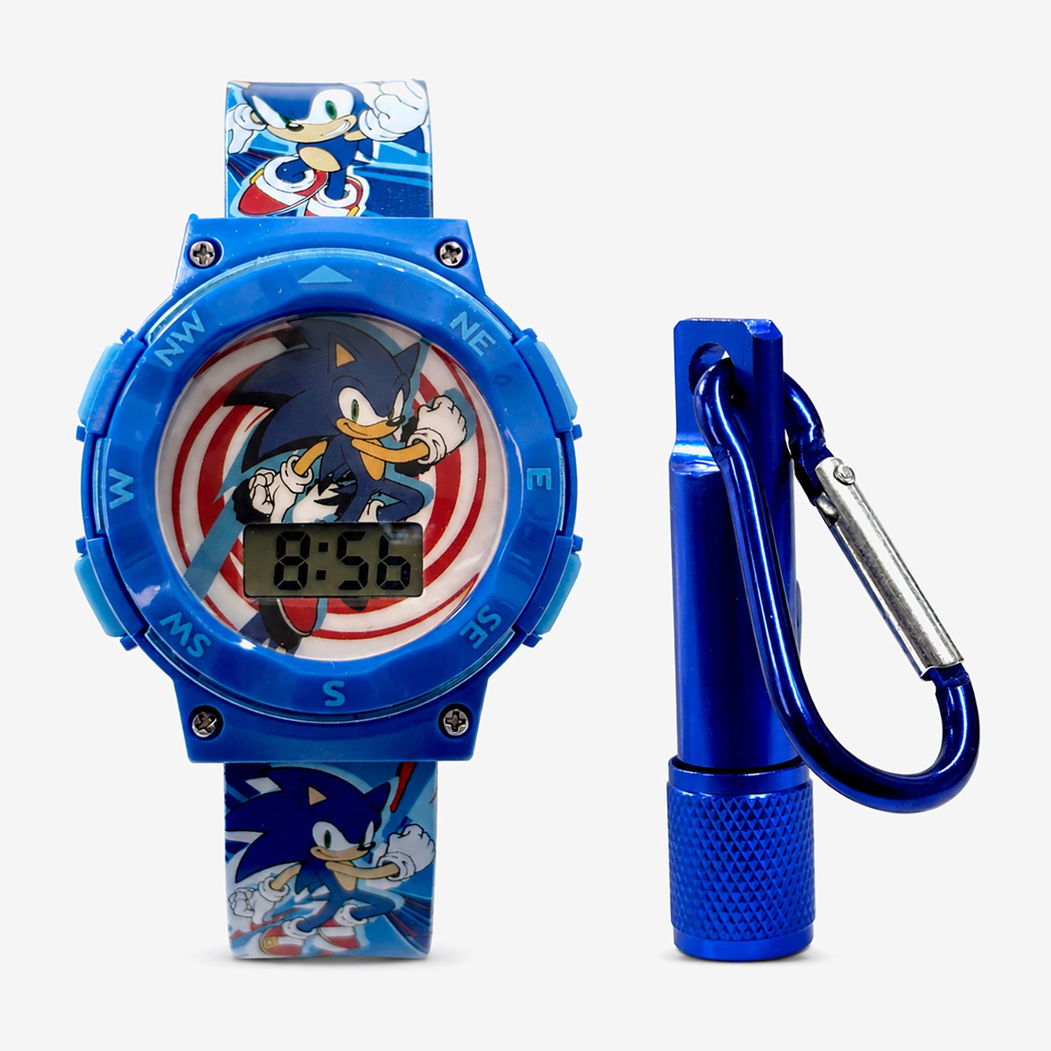 Kids Character Set Sonic the Hedgehog Unisex Multicolor 2-pc. Watch Boxed Set Snc40150mjc