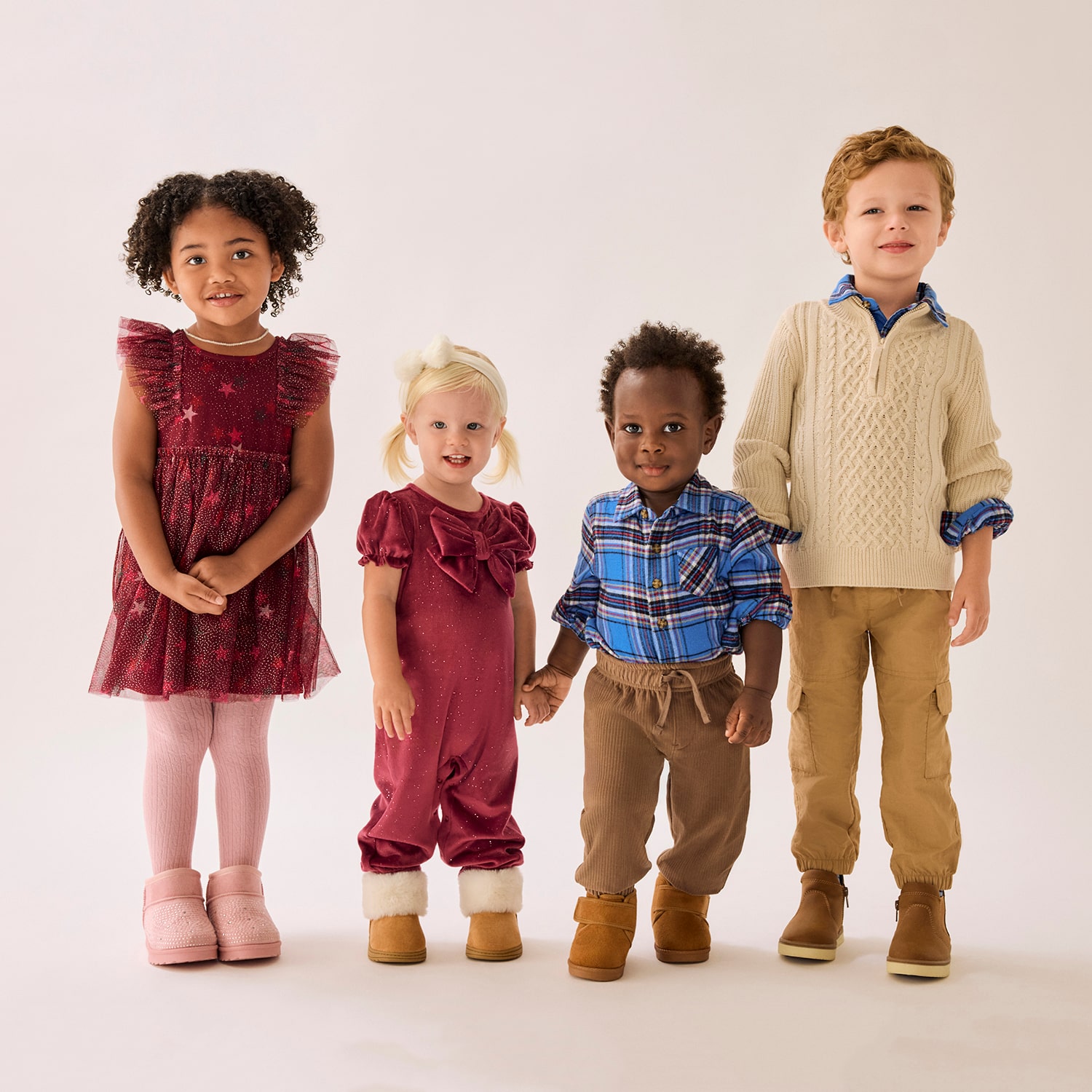 Okie Dokie Toddler Boys Long Sleeve Regular Fit Button-Down Shirt