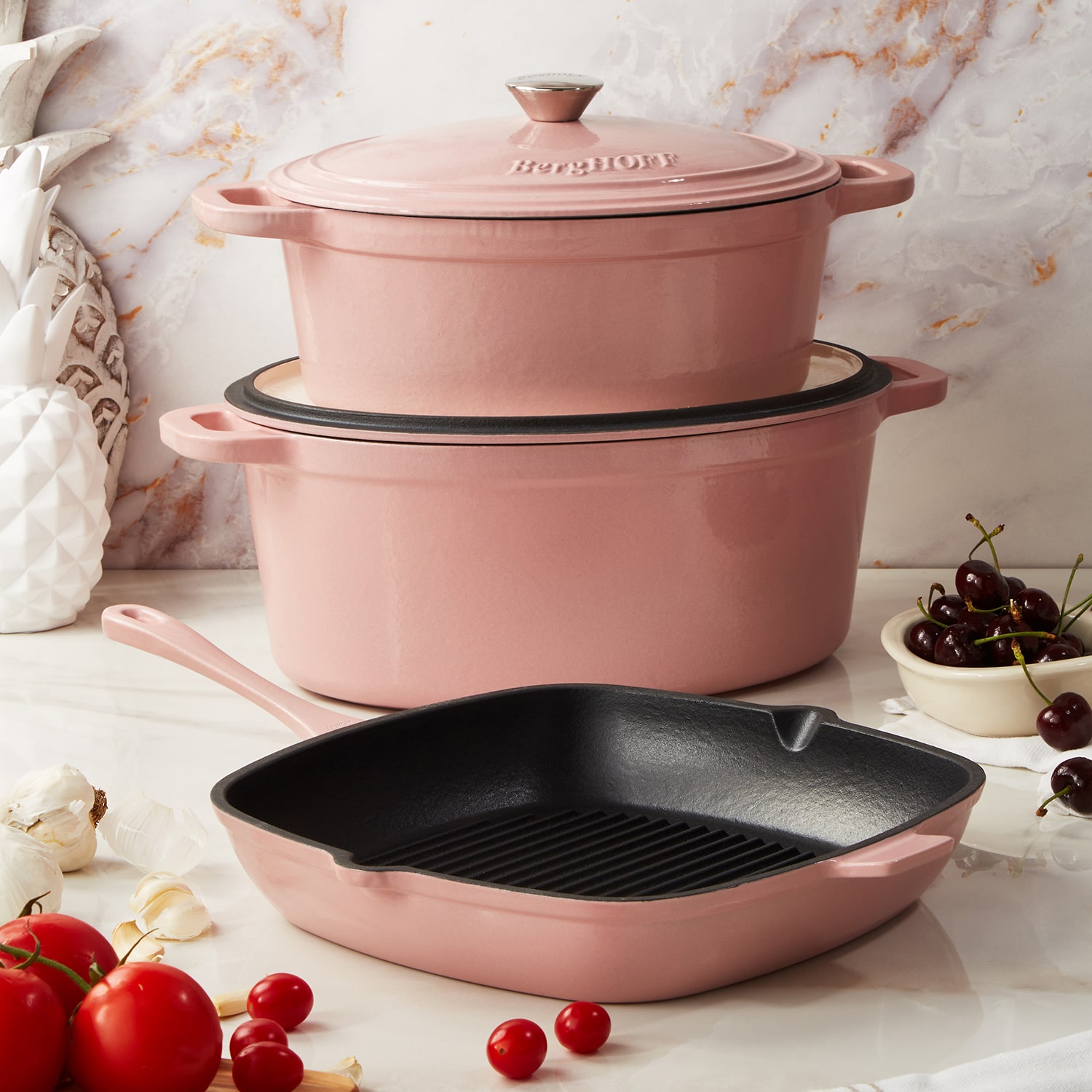 BergHOFF Neo Cast Iron 5-qt. Dutch Oven