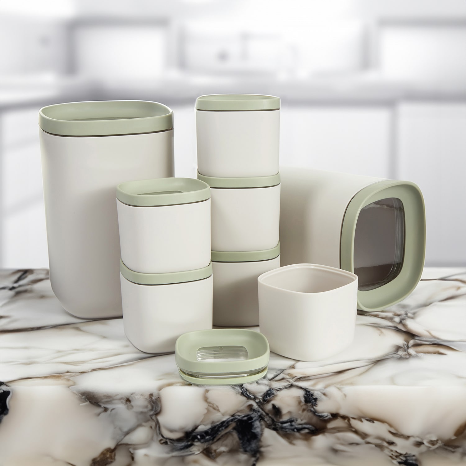 BergHOFF Balance Stackableset 8-pc. Food Container