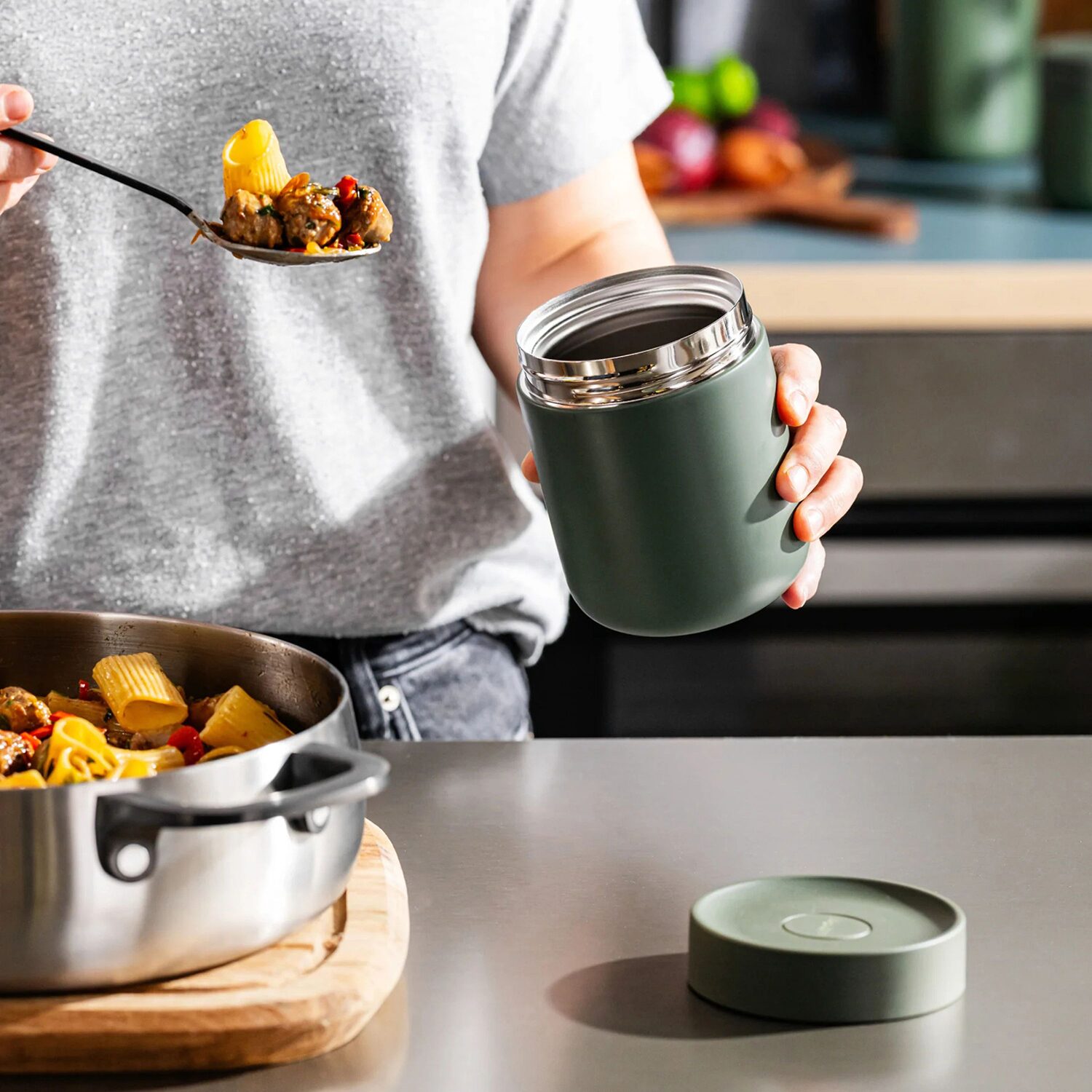 BergHOFF Nommie Stainless Steel Food Container