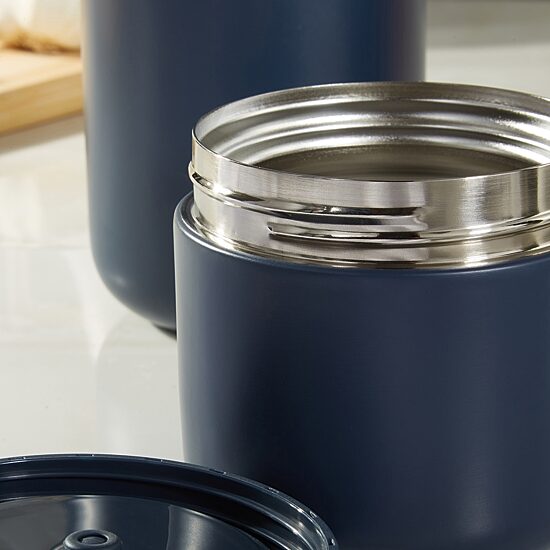 BergHOFF Nommie Stainless Steel Food Container, Color: Navy - JCPenney
