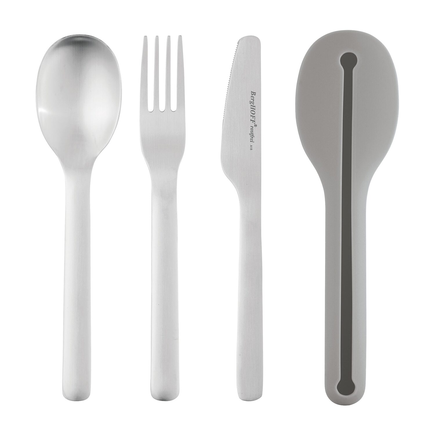 BergHOFF Leo Water Bottle Flatware & Bento Box Lunch 7-pc. Food Container
