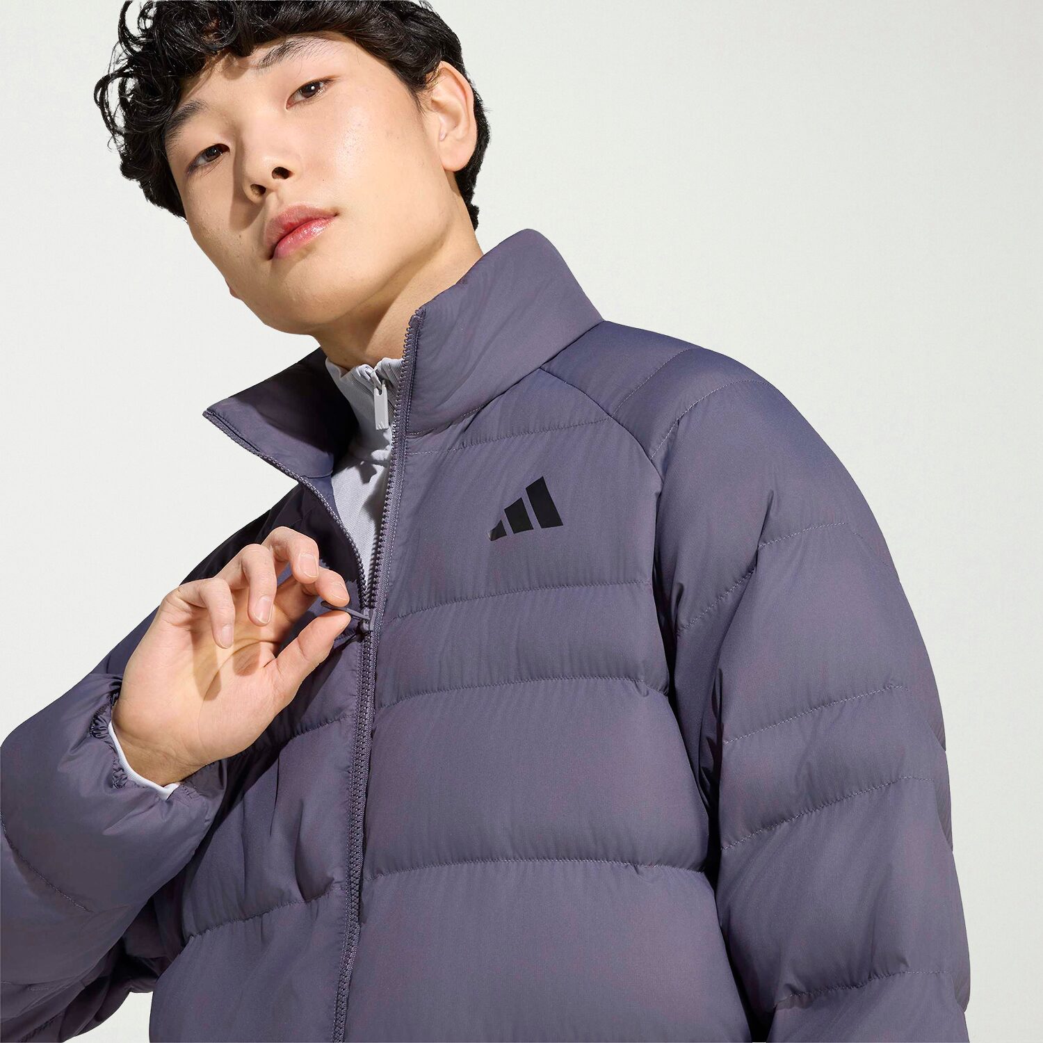 adidas Essentials Mens Lightweight Puffer Jacket