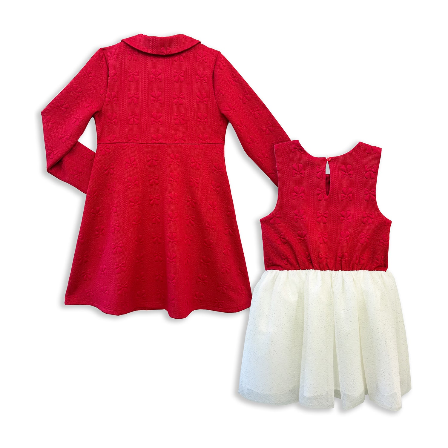 Blueberi Boulevard Little & Big Kid Girls Embellished Fitted 2-pc. Dress Set