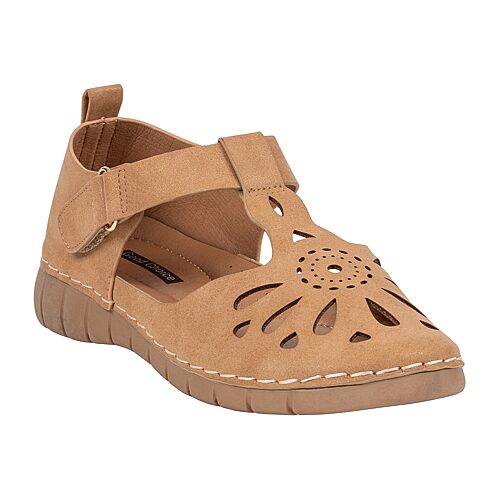 GC Shoes Monday Womens Round Closed Toe Mary Jane Shoes, 8 1/2 Medium, Brown