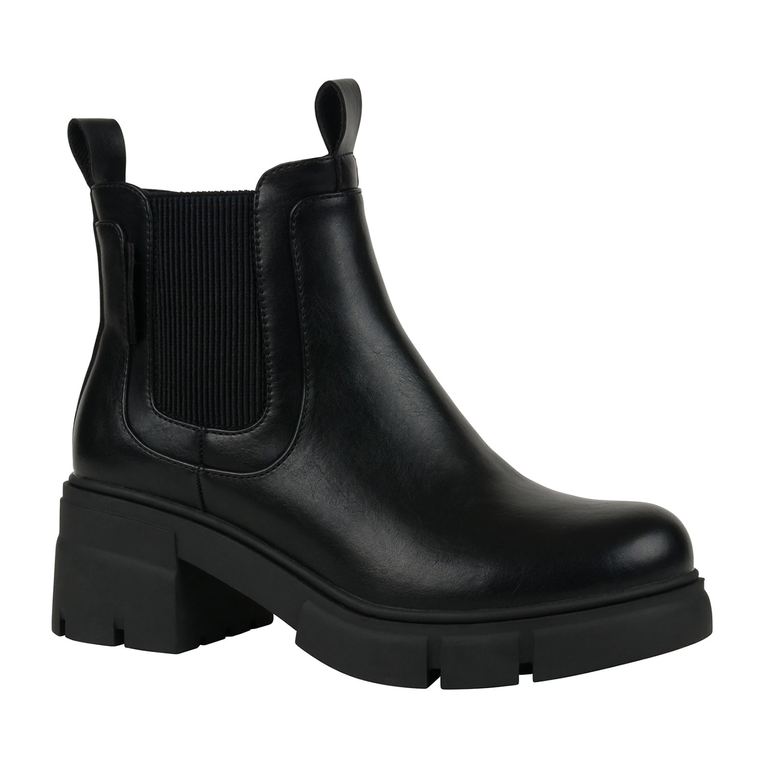 GC Shoes Womens William Flat Heel Chelsea Boots