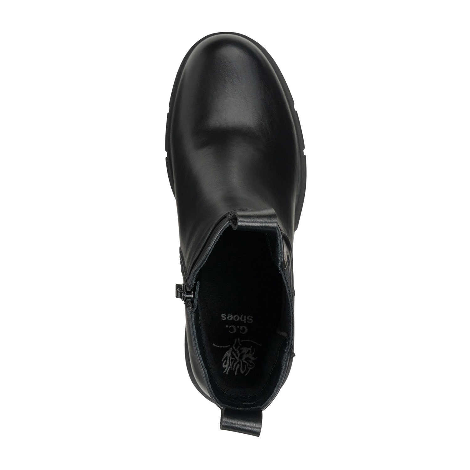 GC Shoes Womens William Flat Heel Chelsea Boots