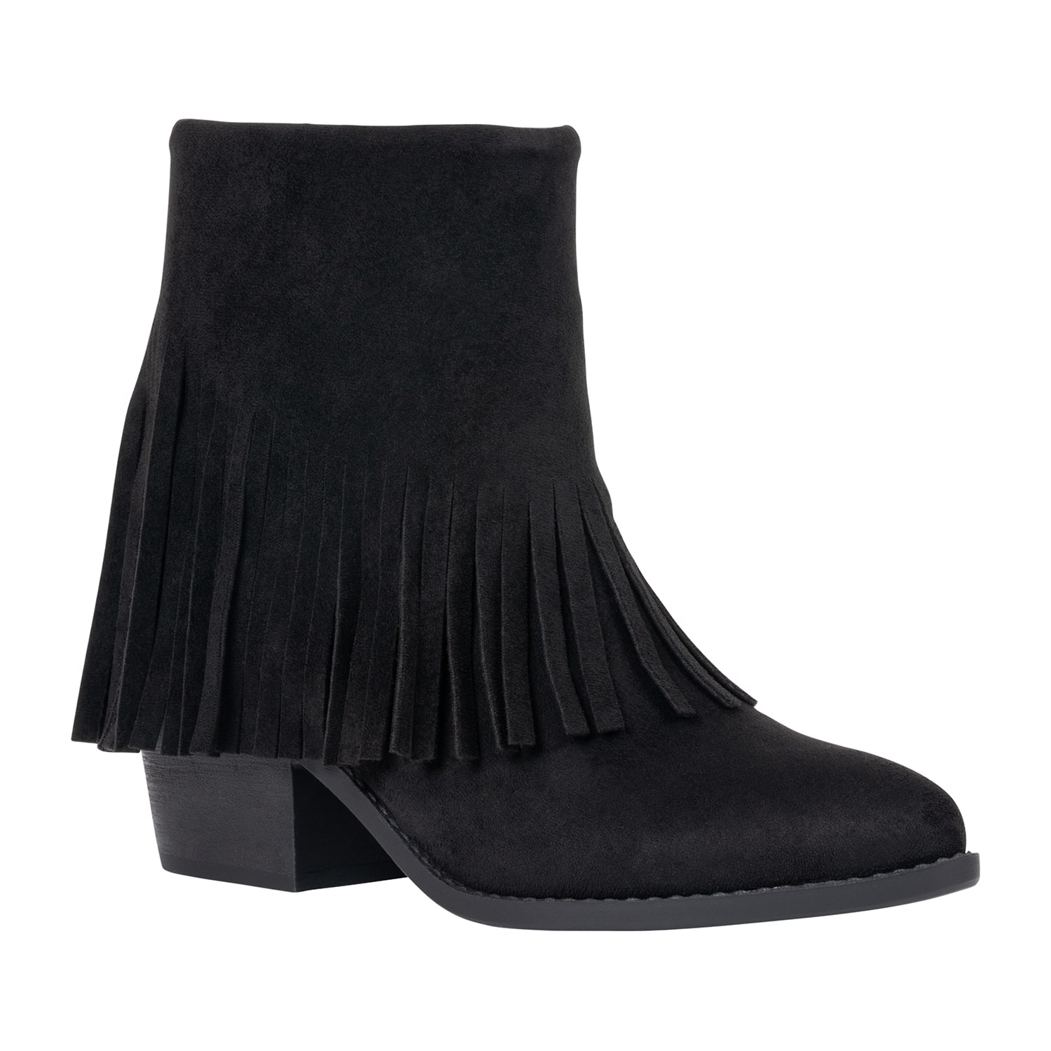 GC Shoes Womens Quincy Stacked Heel Cowboy Boots