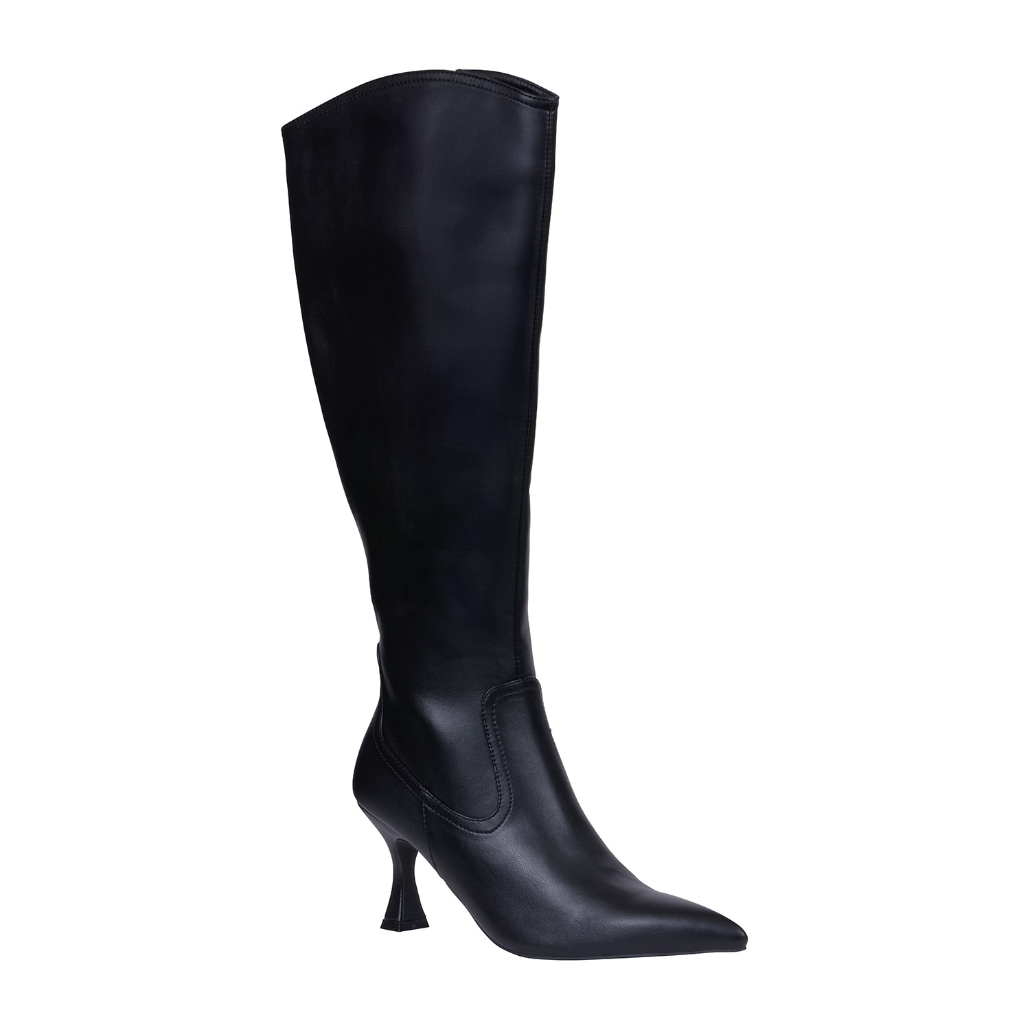GC Shoes Womens Vanessa Block Heel Dress Boots