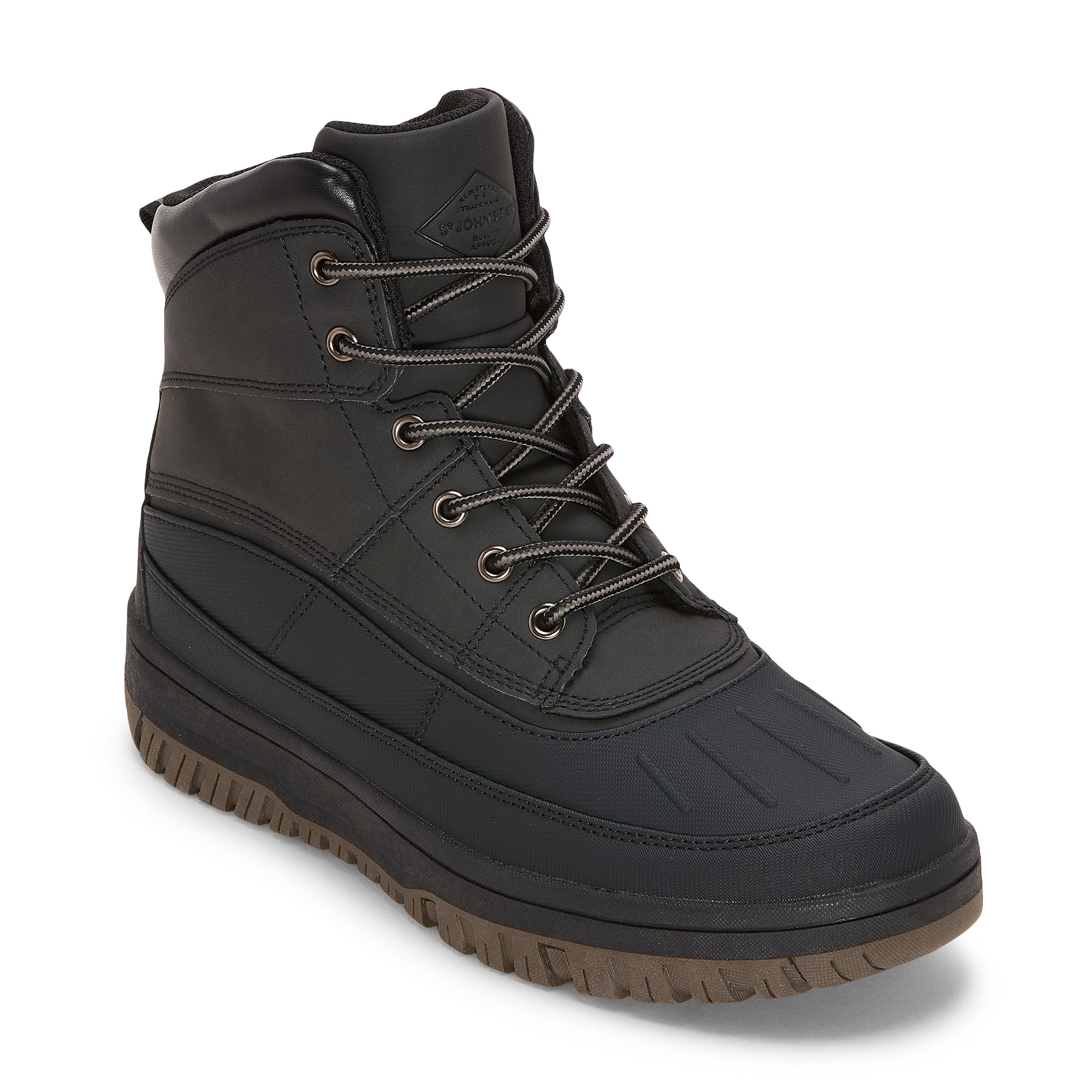 St. John's Bay Mens Flat Heel Lace Up Boots