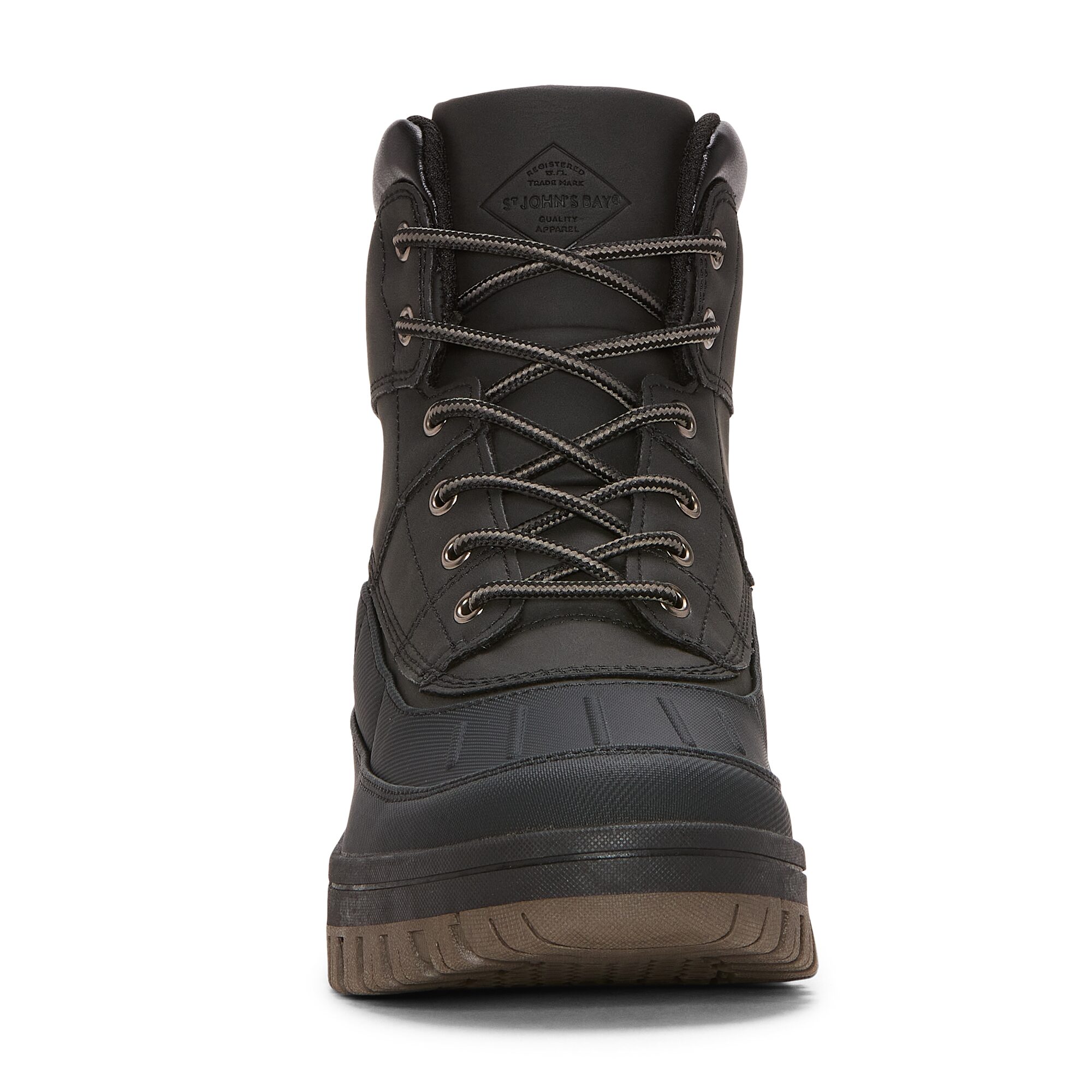 St. John's Bay Mens Flat Heel Lace Up Boots