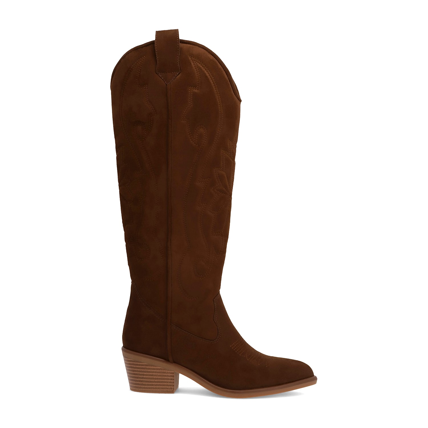 Mia Girl Womens Stacked Heel Cowboy Boots