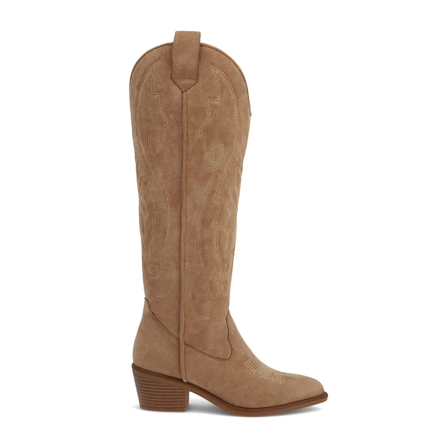 Mia Girl Womens Stacked Heel Cowboy Boots