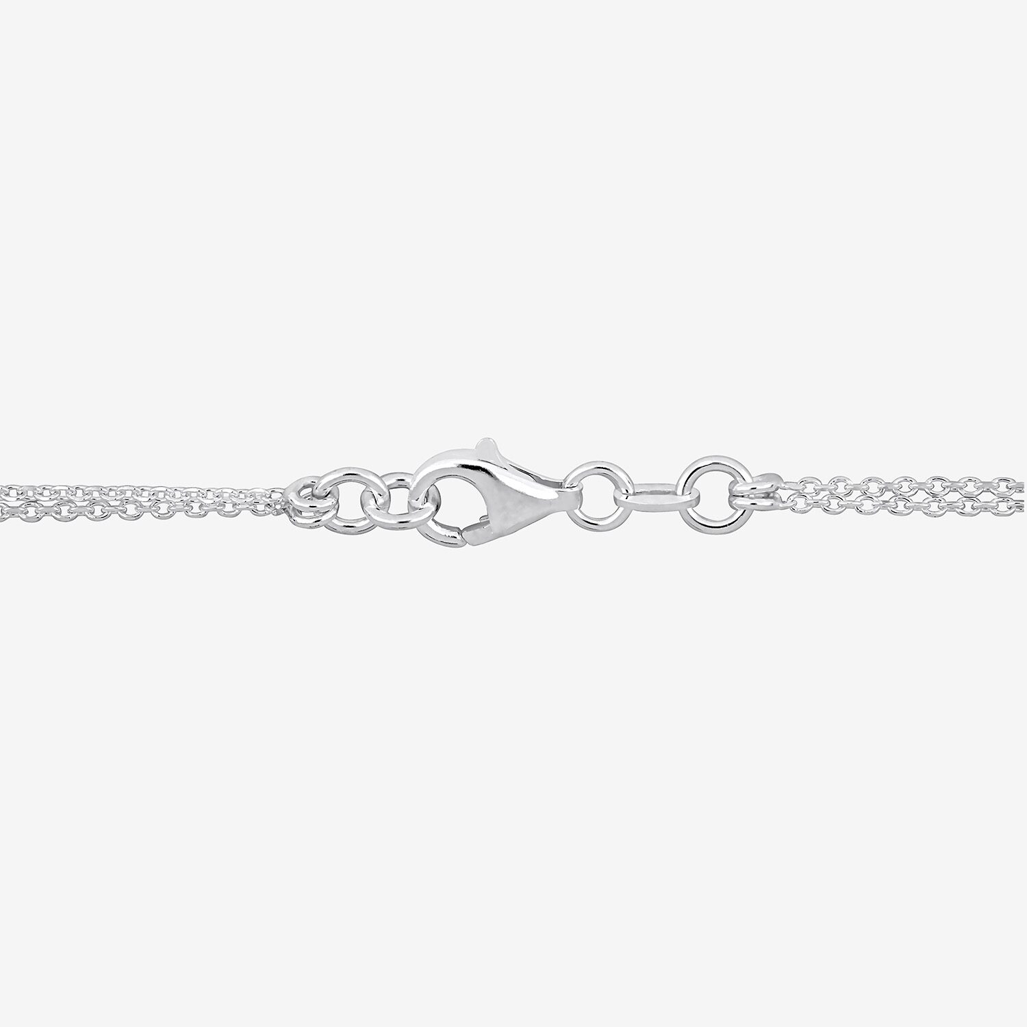 Womens 18K Gold Over Silver Heart 18 Inch Pendant Necklace