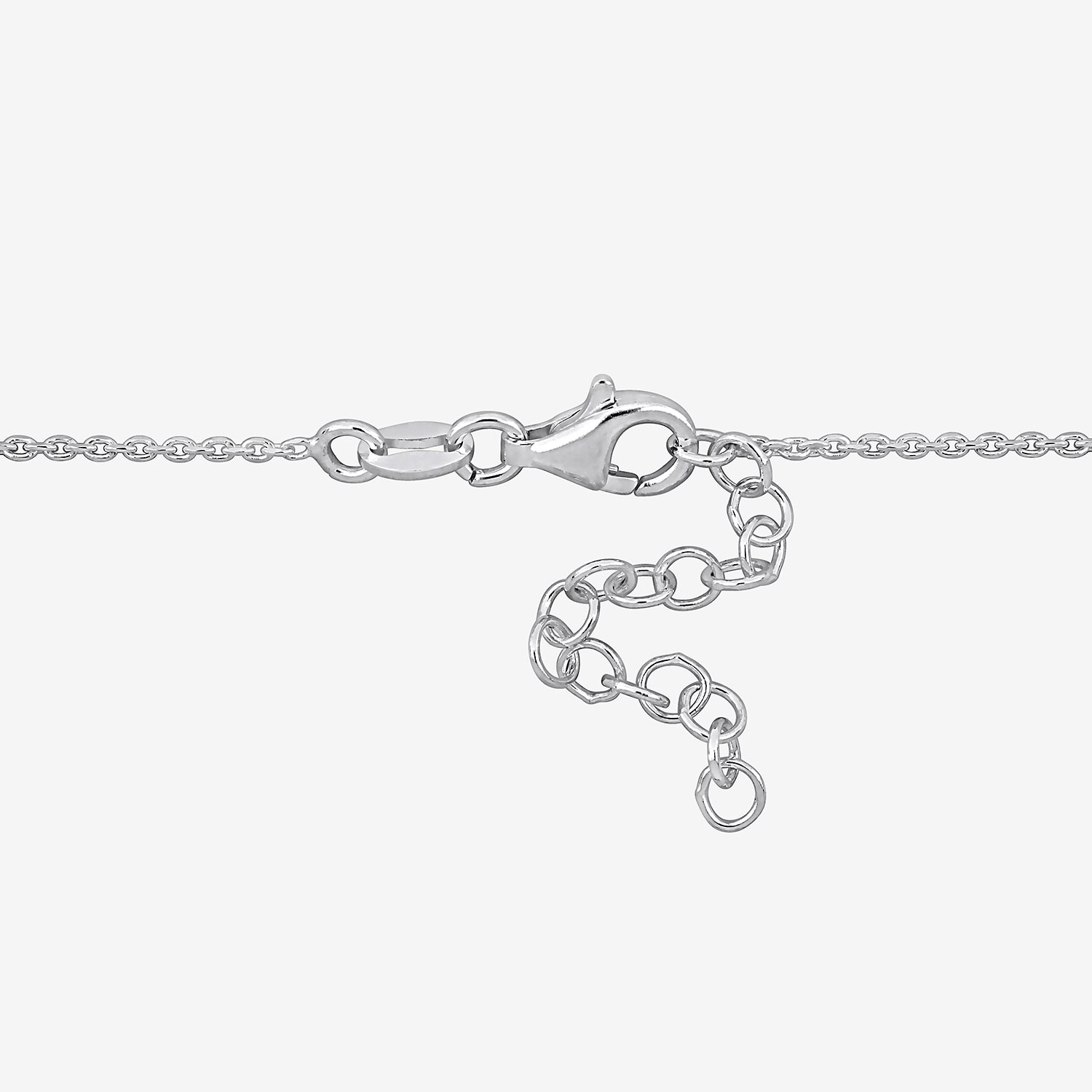 Womens 18K Gold Over Silver Heart 16 1/2 Inch Pendant Necklace