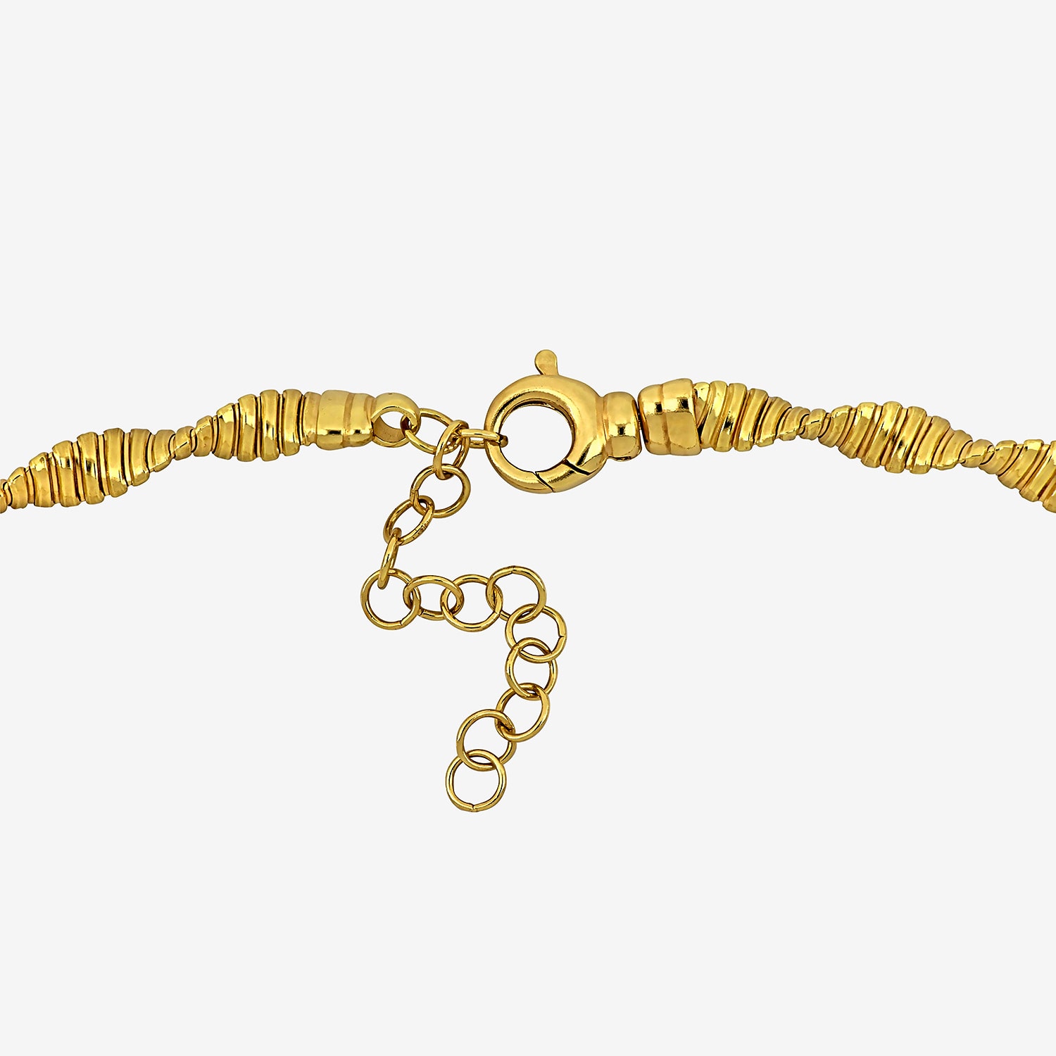 Womens 18K Gold Over Silver 18 Inch Snake Chain Necklace