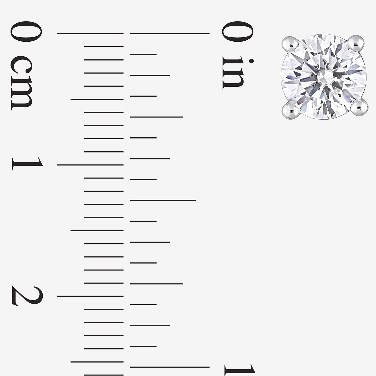 Lab Created White Moissanite Sterling Silver 6.6mm Round Stud Earrings