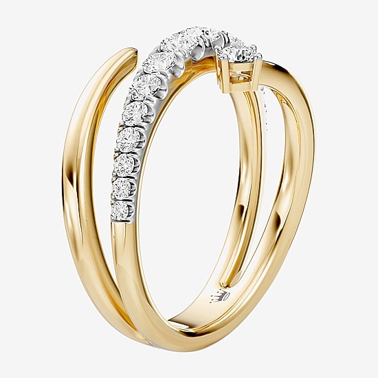 Hallmark Hallmark Signature Fine Jewelry (G / Si2) Womens 1/2 CT. T.W ...